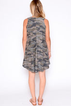 Load image into Gallery viewer, Camo Army Green Dress