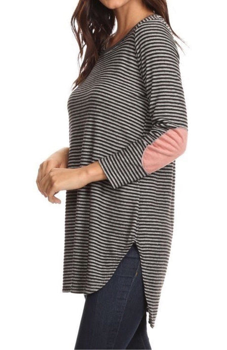 Striped Long Sleeve Top