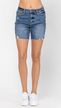 Load image into Gallery viewer, Judy Blue Distressed Cut Off Denim Shorts