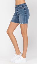 Load image into Gallery viewer, Judy Blue Distressed Cut Off Denim Shorts